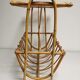 Vintage Review Door with Shelf, Bamboo / Rattan Sofa End