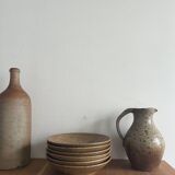 Pyrite stoneware pitcher