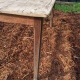 Old farm table foot spindle