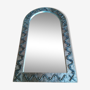 Miroir en étain