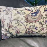 Housse de coussin turc florale faite à la main 40x60cm