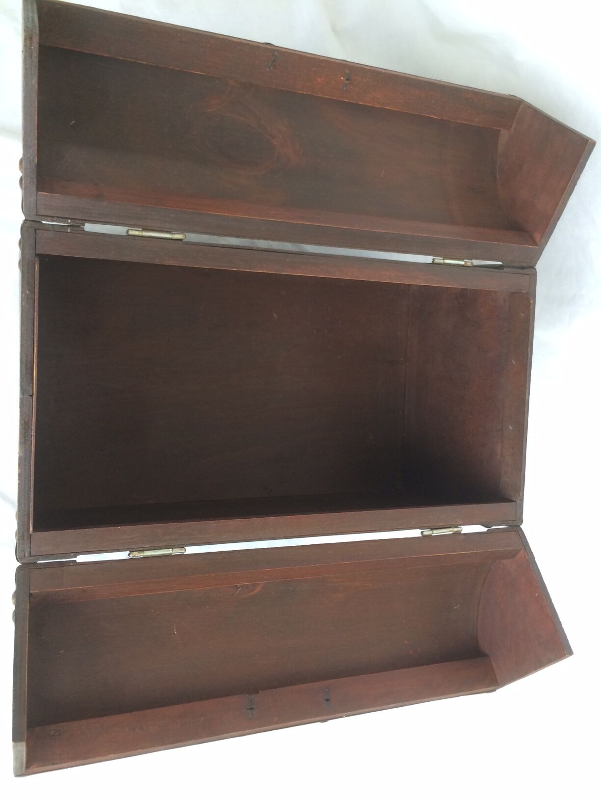 Old doctor wooden suitcase