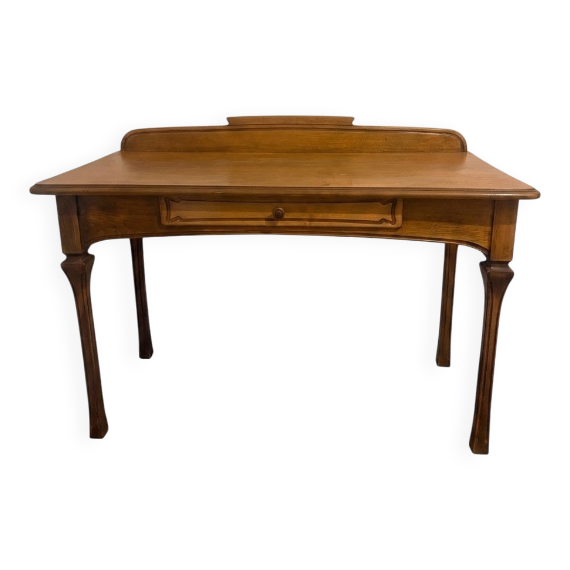 Superb solid wood desk in Louis XV style – Elegant and timeless