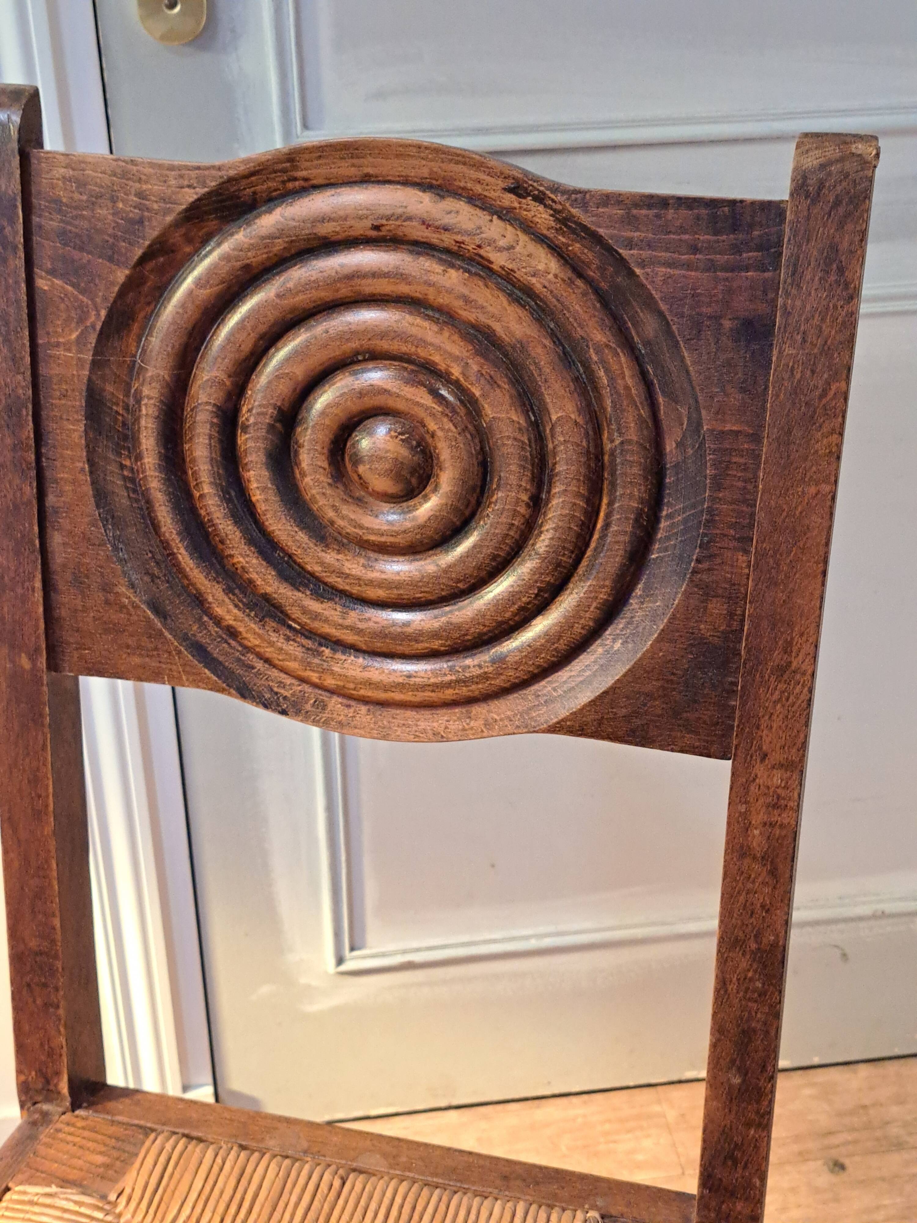 6 arts and crafts chairs