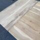 Farmhouse dining table extendable stripped in raw solid oak 180-270cm 1