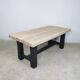 Renovated oak coffee table