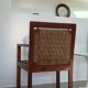 Paire de fauteuils corde des années 50