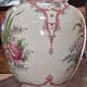 Roger Colas in Clamecy: Important vase in faience with a baluster shape.