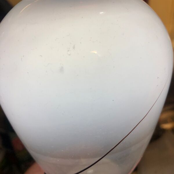 Vase Archimede Seguso à Murano vase signé en verre soufflé Vetri d'Arte