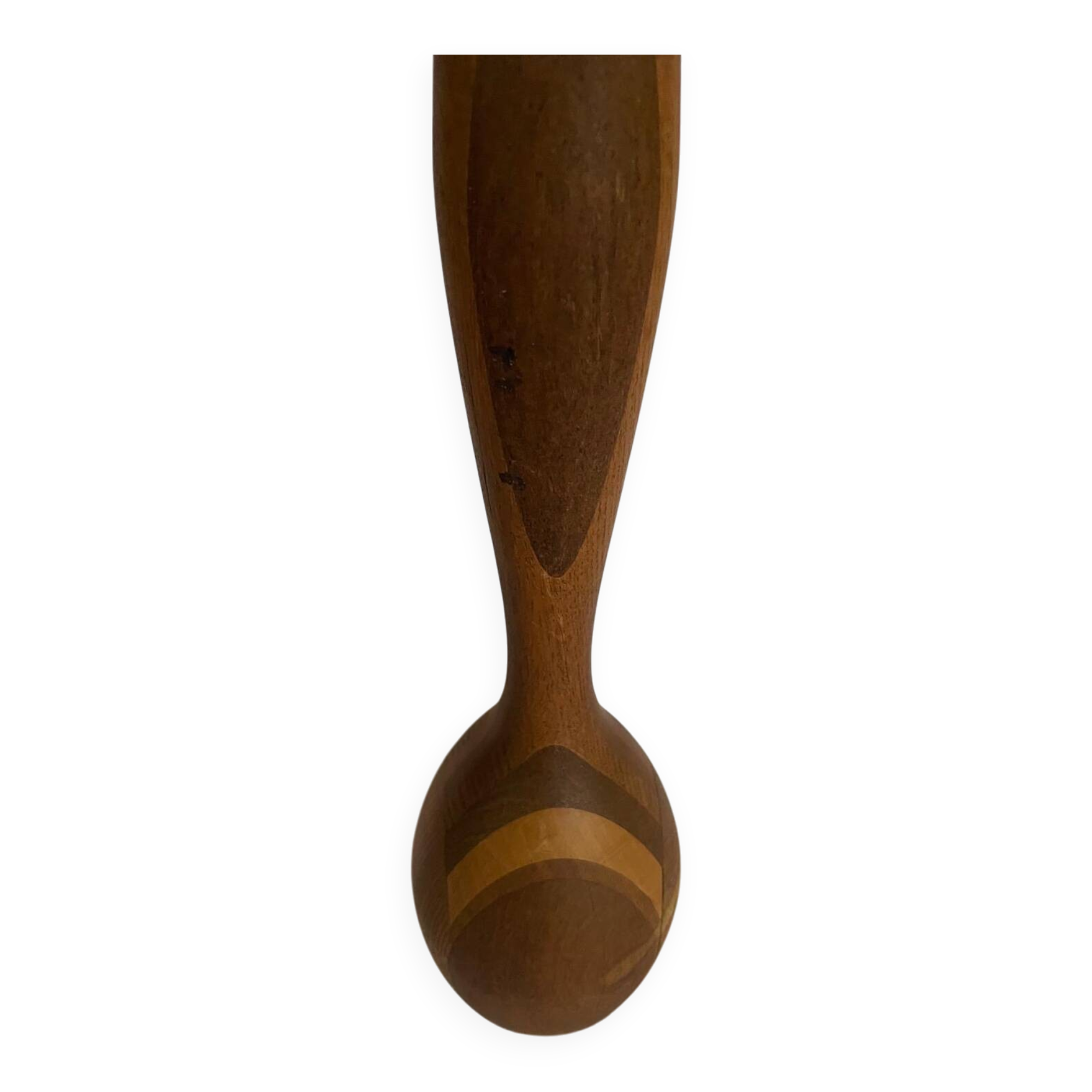 Decorative wooden vase.