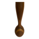Decorative wooden vase.