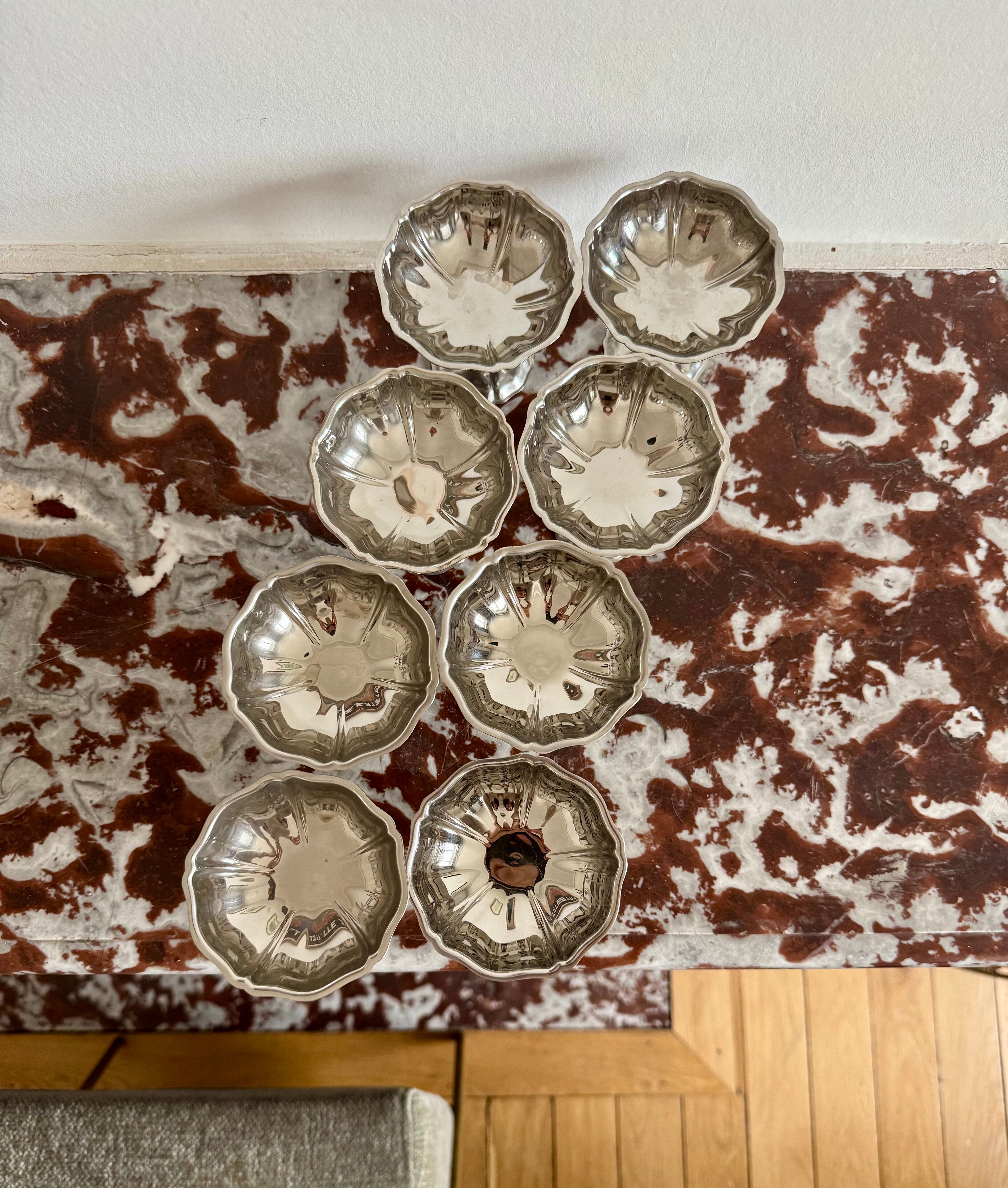 Les coupes en inox drapées