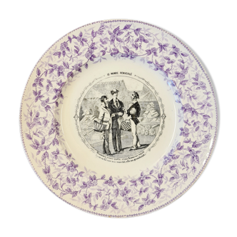 Old talking plate