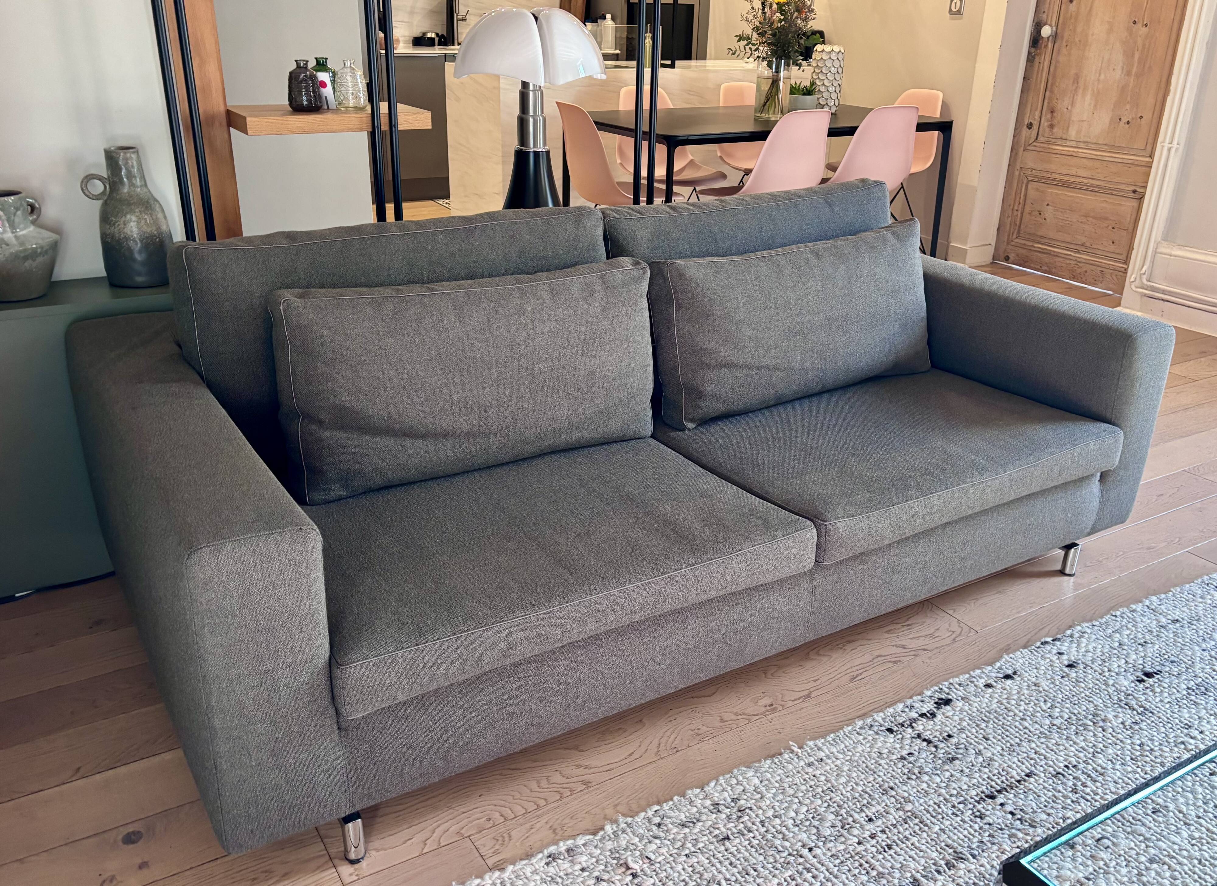 Cinna fabric sofa