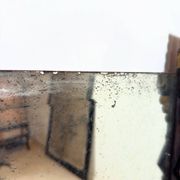 Miroir de style « Art déco » en bois sculpté