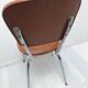 Set de 4 chaises formica et skai année 50