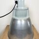 Vintage Silver Industrial Factory Pendant Lamp from Elektrosviti, 1960s