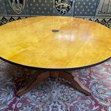 Table à manger ronde tripode Charles X