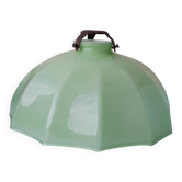 Abat-jour vert Art Déco