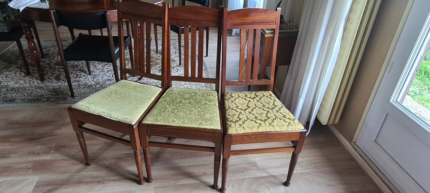 3 Louis-Philippe inspired chairs