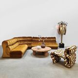 Midcentury modular sofa vintage 'Golden hour'