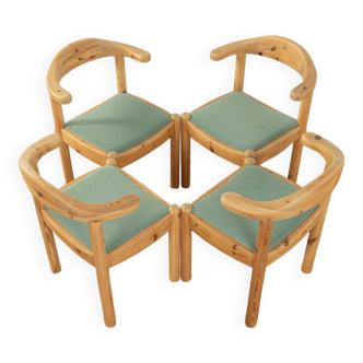 1970s dining chairs, vamdrup stolefabrik
