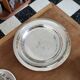 Plat en métal argenté  Christofle
