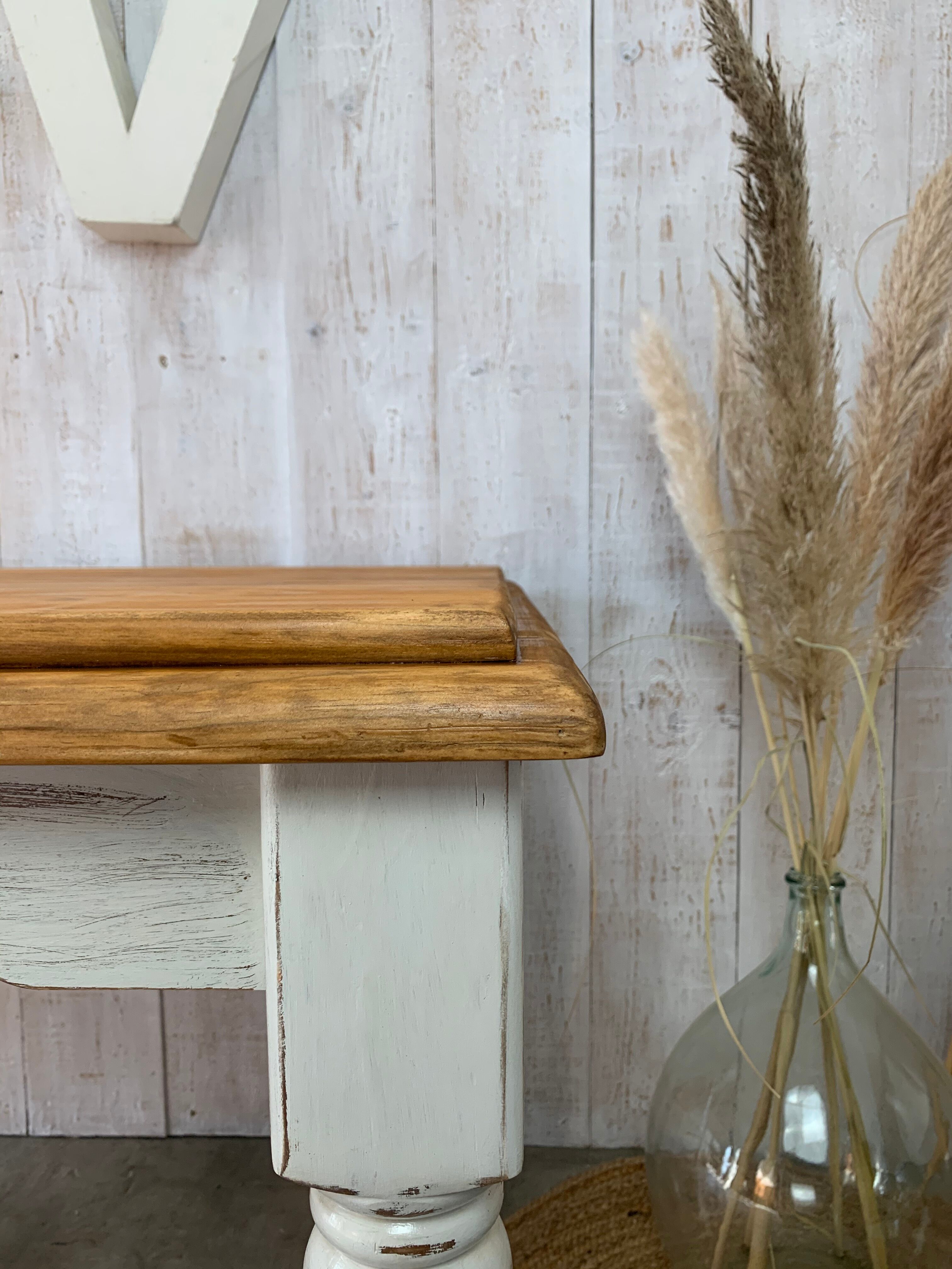 Large shabby chic table
