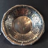 Italian design basket Alessi perforated stainless steel