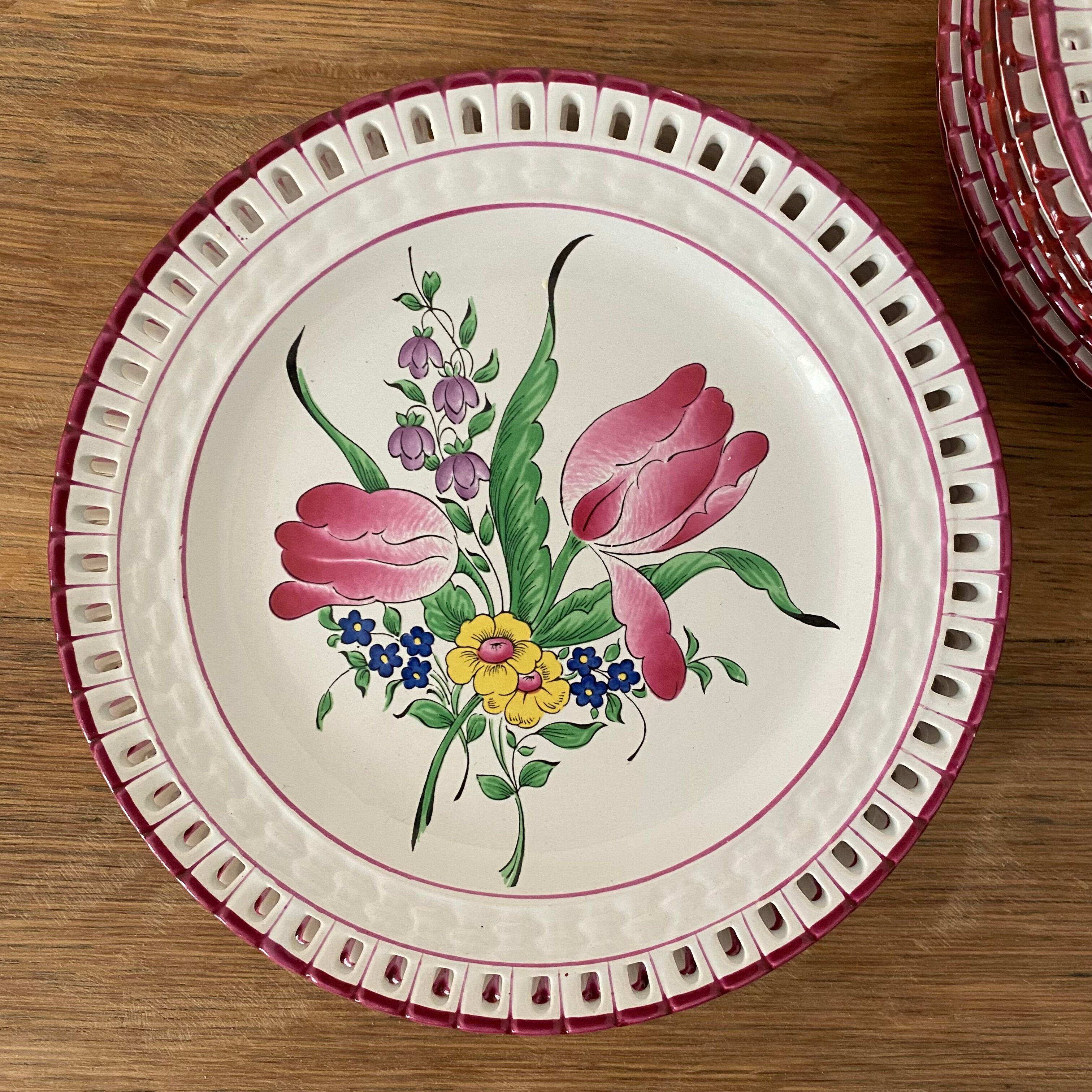 Dessert plate (Lunéville)