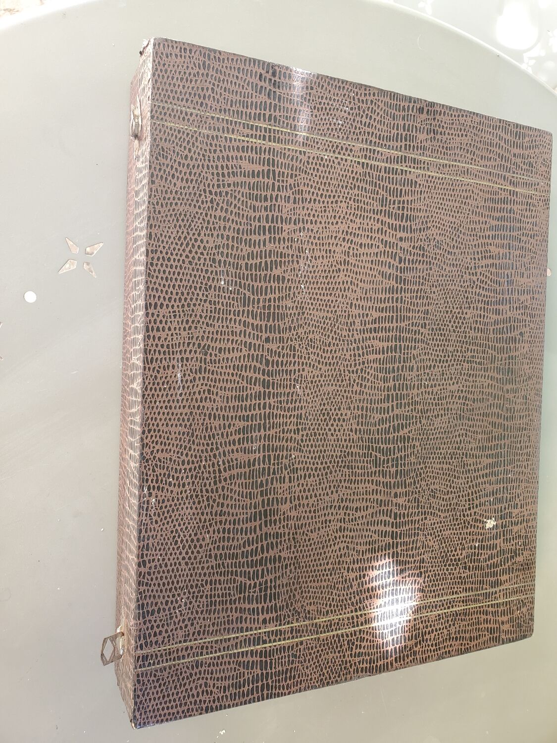 Silver-plated metal cutlery set