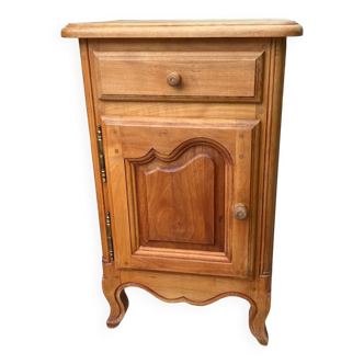 Vintage solid wood bedside table