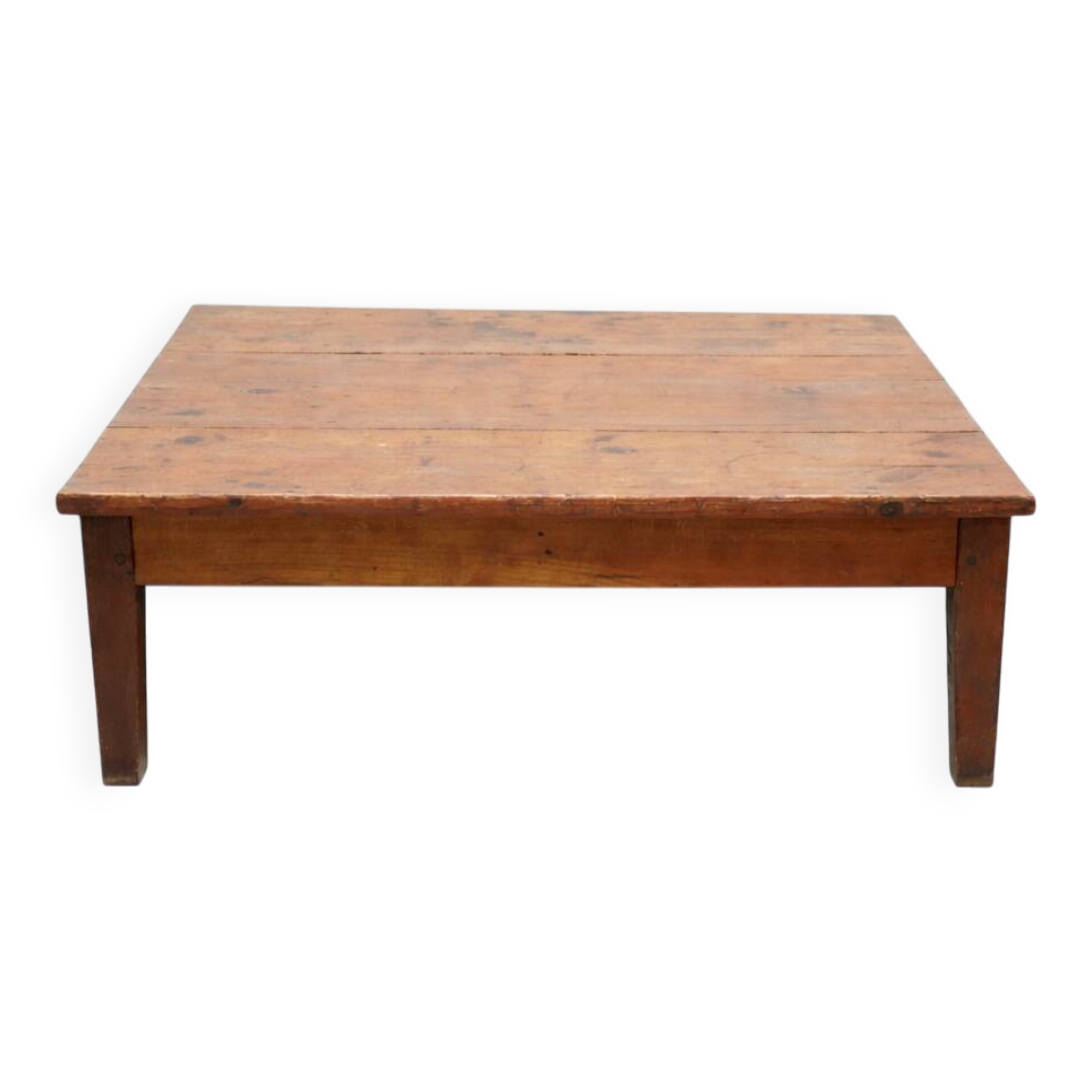 Table basse ancienne en bois – patine d’origine