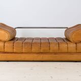 Canapé-lit vintage suisse De Sede des années 1960, modèle DS85