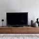Solid oak TV unit