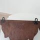 Pair of antique carved wooden shelves