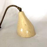 Mid century brass scissor wall lamp from 50s