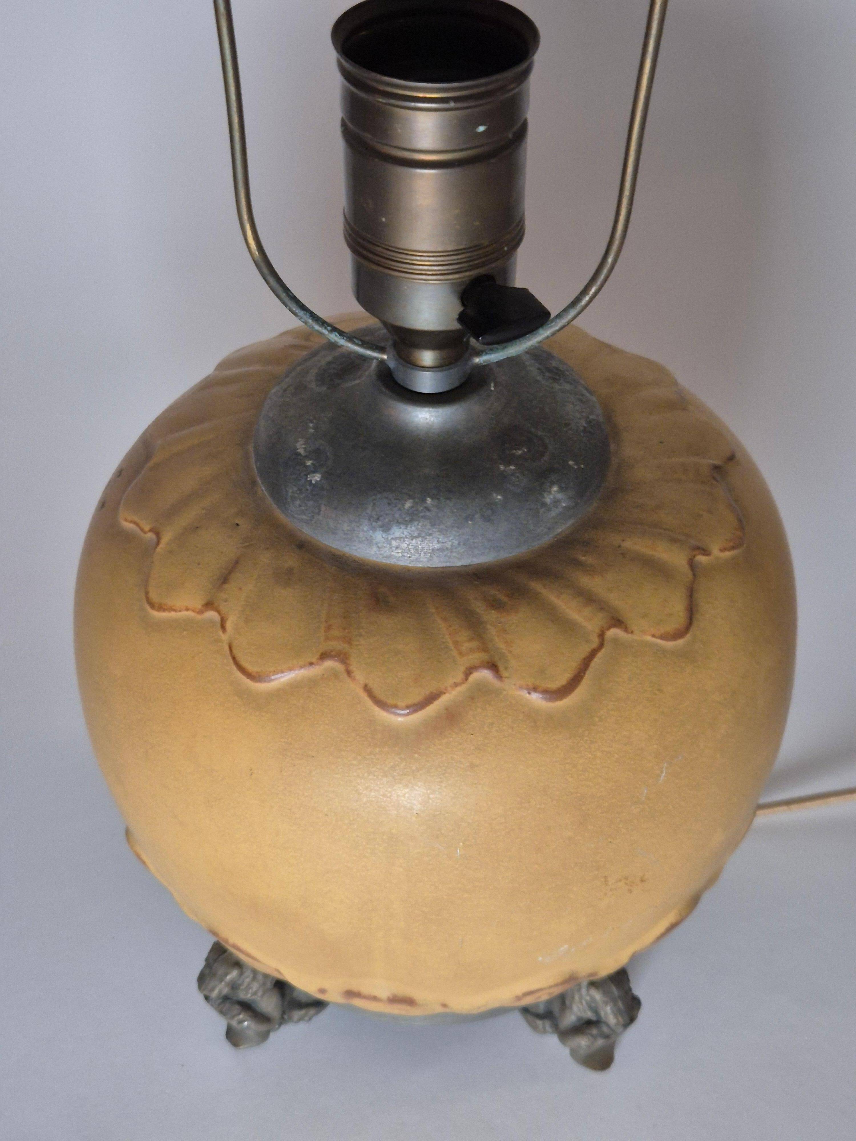 A rare Swedish Grace Table Lamp by Svenska Metallverken, 1920/30s, Chinoiserie