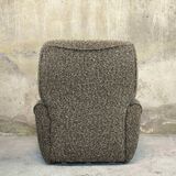 Vintage wool armchair