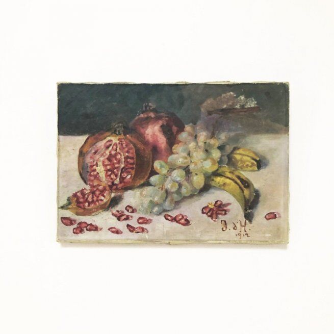Still life painting "Exotic Fruits" 1912