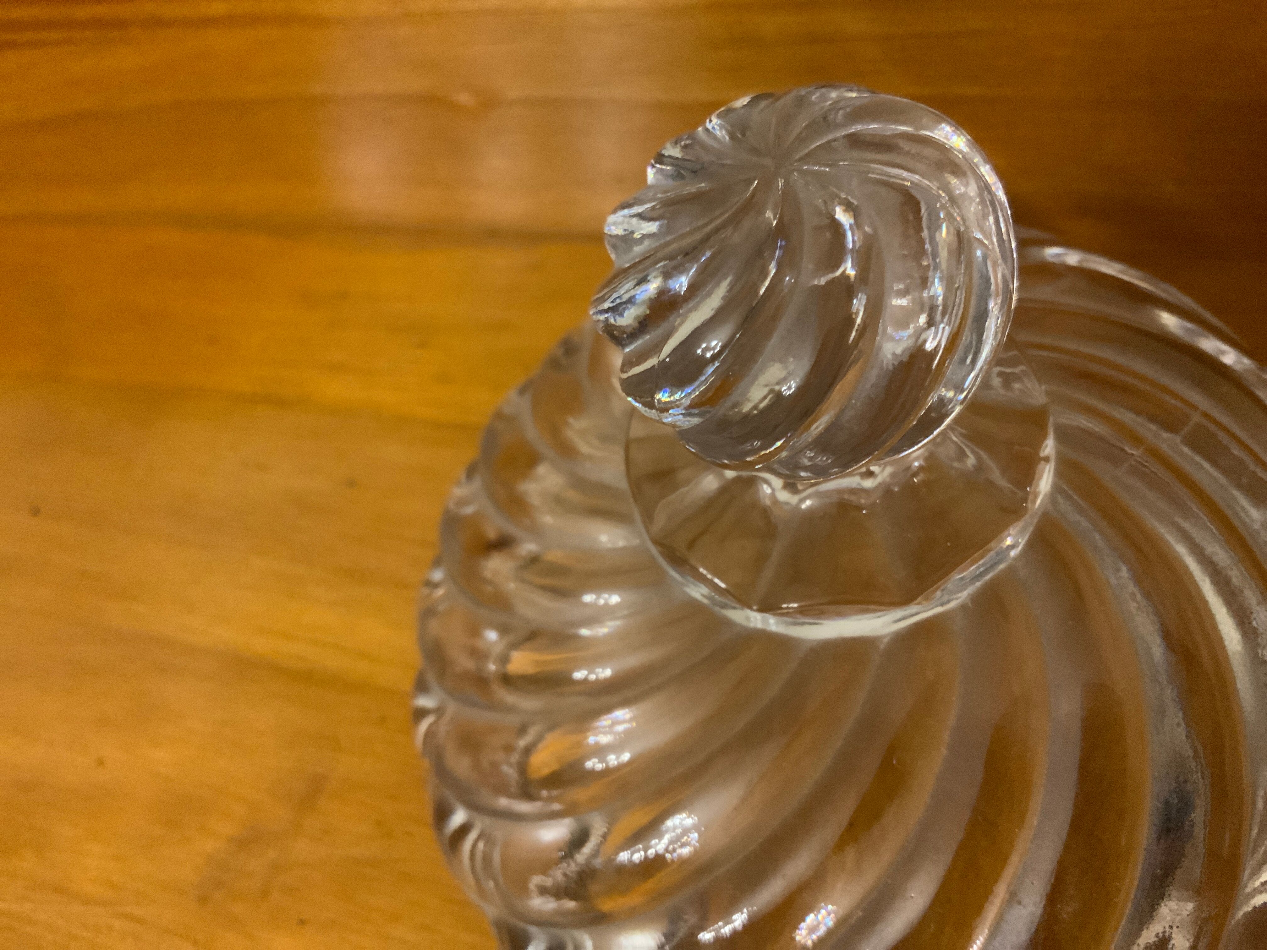 Baccarat crystal candy box