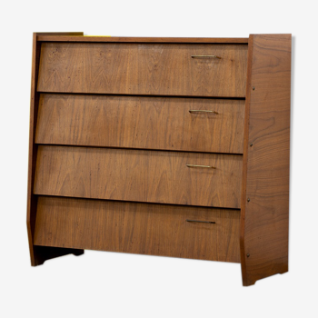 Vintage Scandinavian shoe cabinet – 84 cm