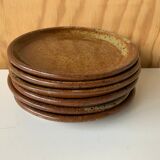 Selency stoneware plates x Monoprix Croisé Laroche