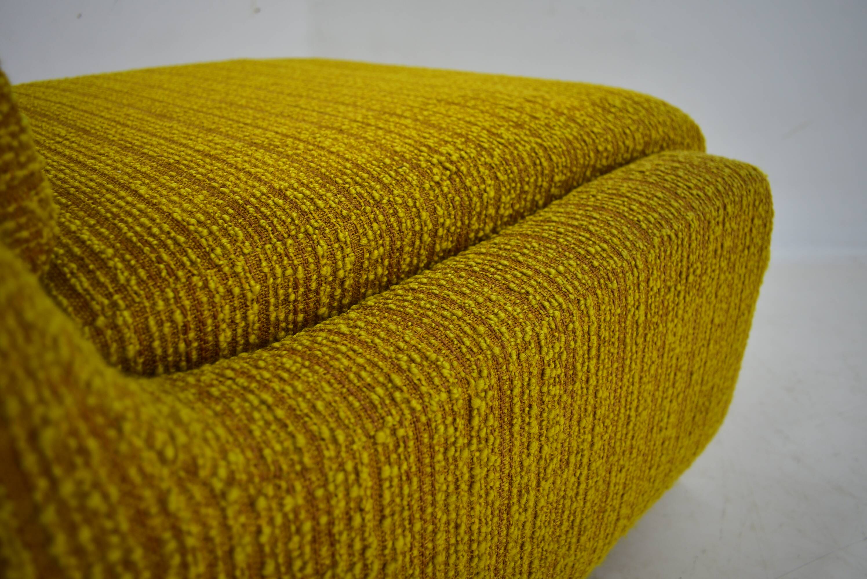 1970s architect Milan Čeček Armchair Apolo 92 for Interiér Praha , Czechoslovakia