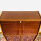 Vintage secretary in varnished mahogany 1970