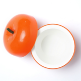 Apple-shaped ice bucket