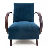 Art Deco armchair from the 1930s. Armchairs designed by J. Halabala.