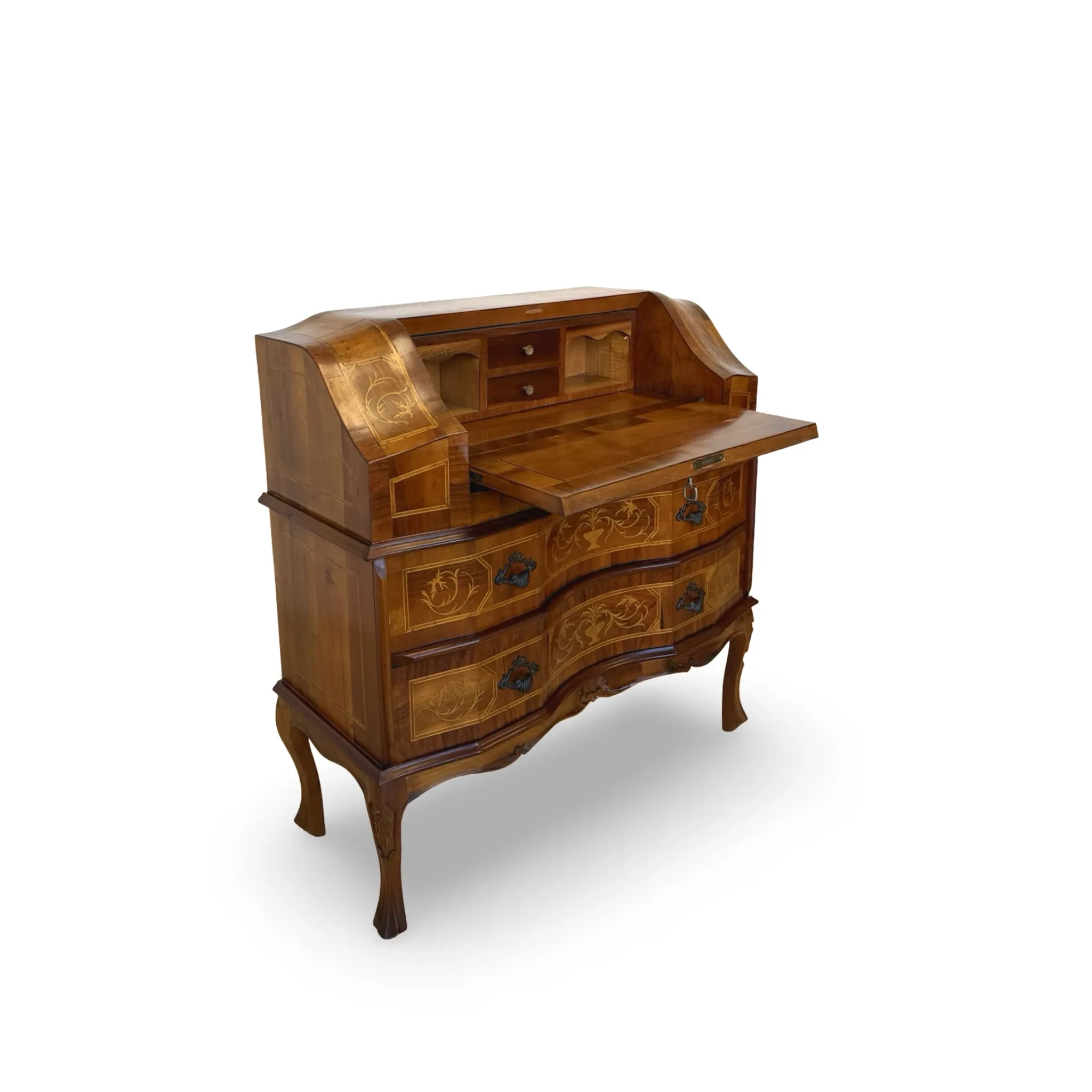 Venetian wood bureau/secretaire made in Italy in th
