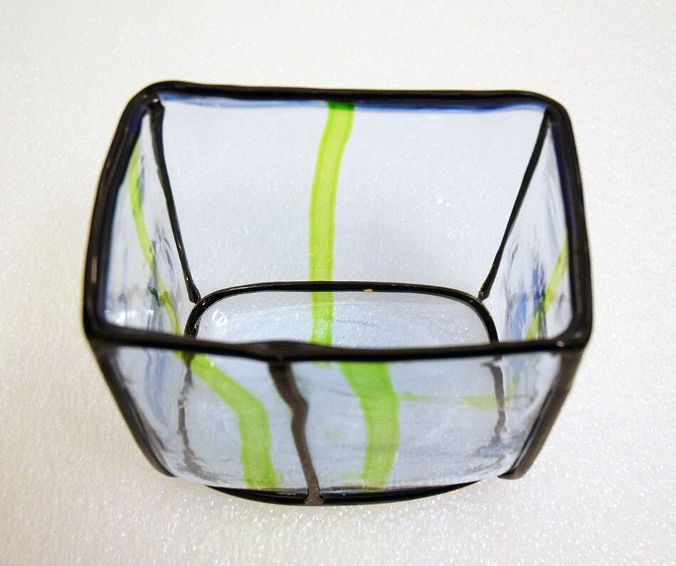 Fulvio Bianconi for Venini, Epipedos vase, 1990s
