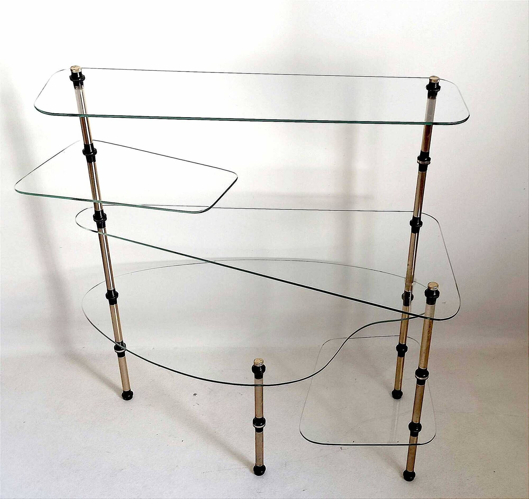 Étagère vitrée Années 50  Largeur 82 cm